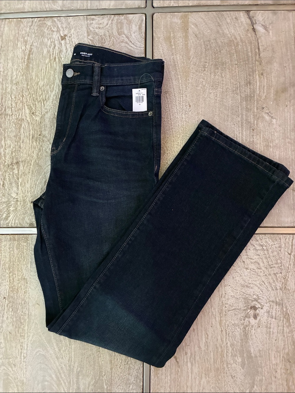Old Navy Women's Boot Cut Jeans in Dark Indigo
